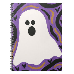 Ghost Halloween Notebook
