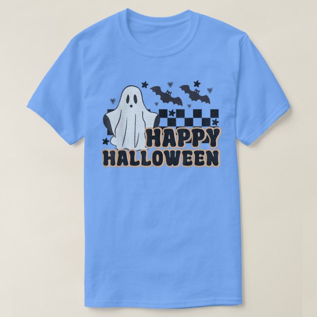 Ghost Halloween Party  Happy Halloween 2022 For A  T-Shirt (Design Front)
