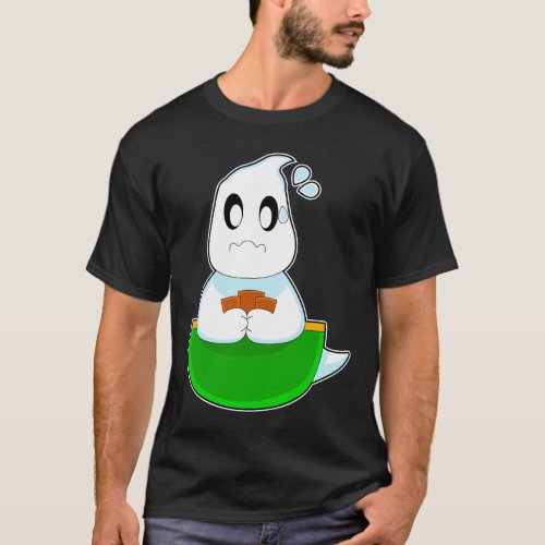 Ghost Halloween Poker T_Shirt