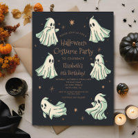 Ghost Halloween Spooktacular Costum Birthday Party