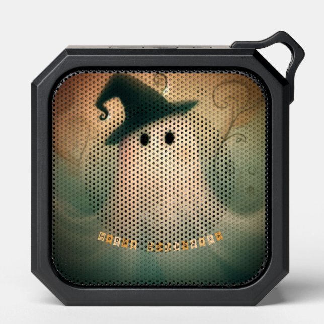 Ghost/Halloween/whimsical/fall Bluetooth Speaker (Front)