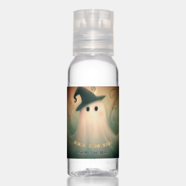 Ghost/Halloween/whimsical/fall Hand Sanitizer (Front)