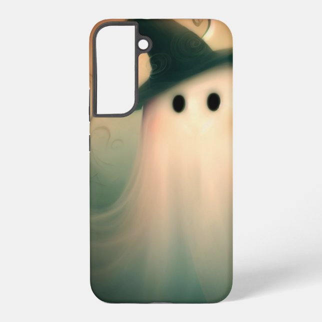 Ghost/Halloween/whimsical/fall Samsung Galaxy Case (Back)