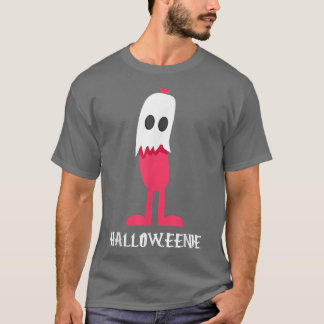 Ghost Hot Dog Halloweenie Costume Food Gift Classi T-Shirt