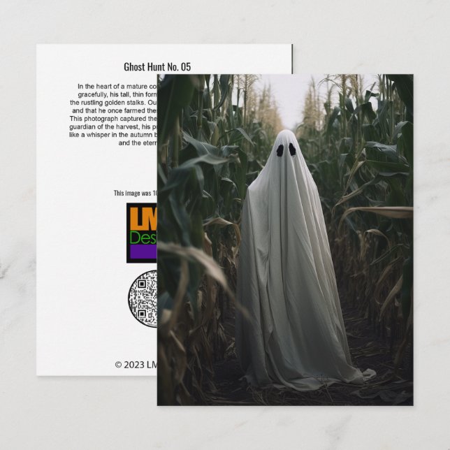 Ghost Hunt No. 05 Thank You Card (Front/Back)