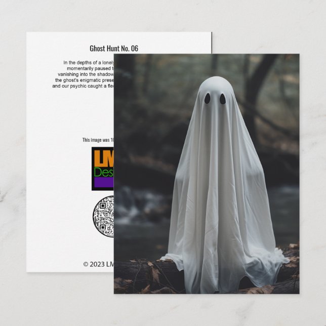 Ghost Hunt No. 06 Thank You Card (Front/Back)