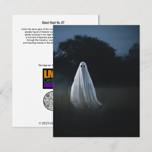 Ghost Hunt No. 07 Thank You Card (Front/Back)