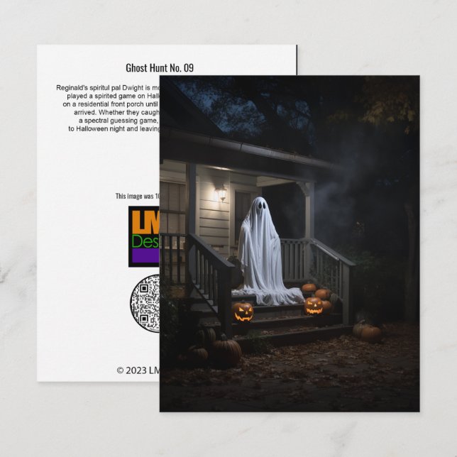 Ghost Hunt No. 09 Thank You Card (Front/Back)