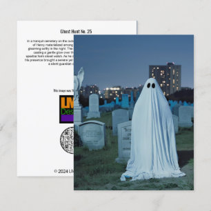 Ghost Hunt No. 25 Thank You Card