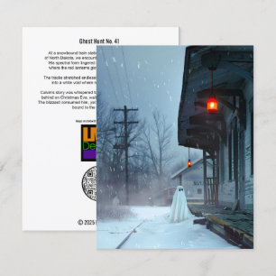 Ghost Hunt No. 41 Thank You Card