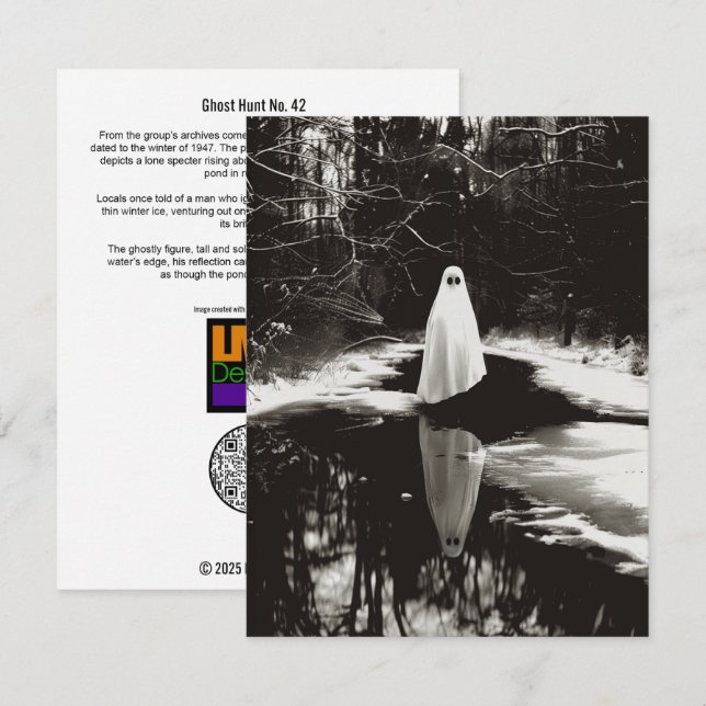 Ghost Hunt No. 42 Thank You Card (Front/Back)