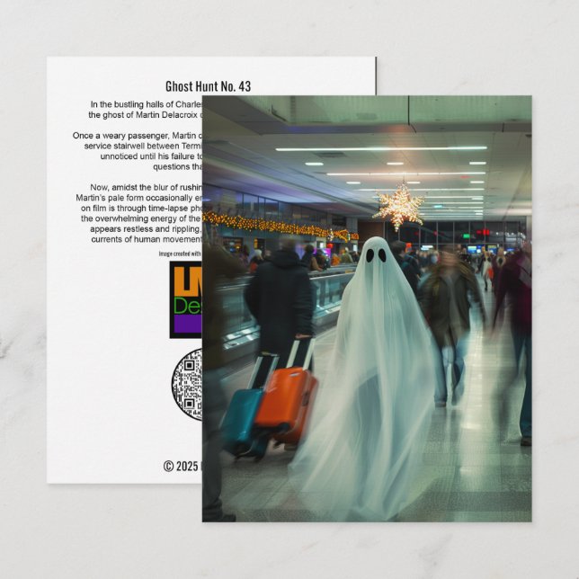 Ghost Hunt No. 43 Thank You Card (Front/Back)