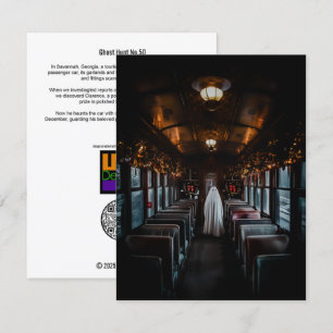 Ghost Hunt No. 50 Thank You Card