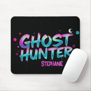 Ghost Hunter Dark Paranormal Mouse Pad