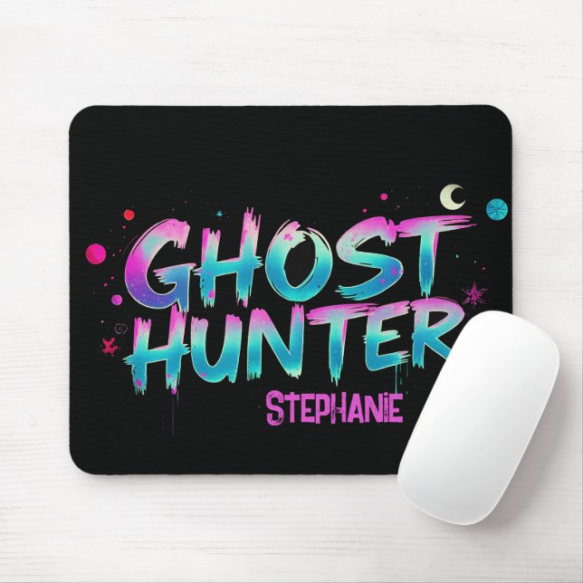 Ghost Hunter Dark Paranormal  Mouse Pad (With Mouse)