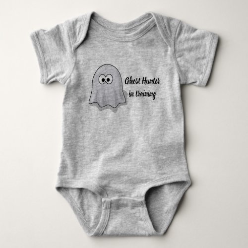 Ghost Hunter in training baby onsie Baby Bodysuit