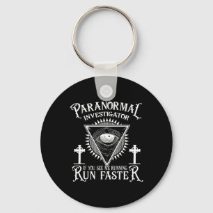 Ghost Hunter Paranormal Investigator Keychain
