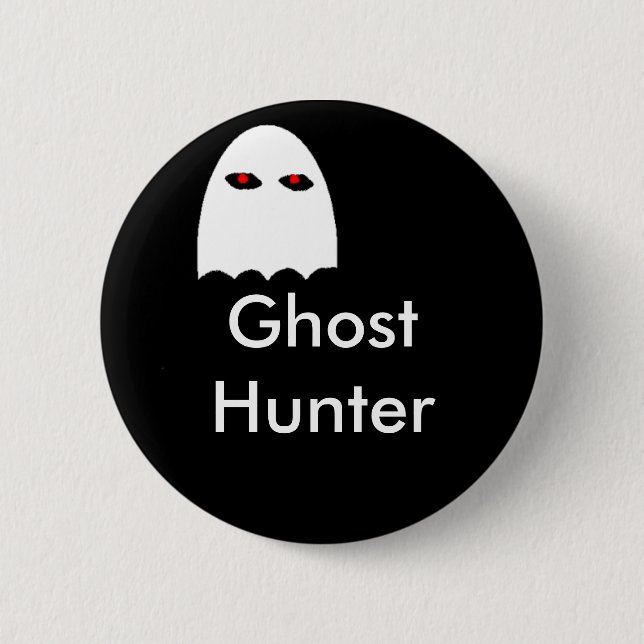 Ghost Hunter Pinback Button (Front)