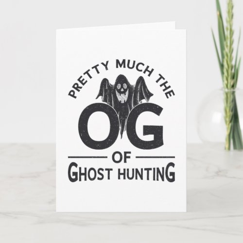 Ghost Hunter Pretty Much The OG Ghost Hunting Card
