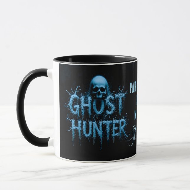 Ghost Hunter Skull Mug (Left)