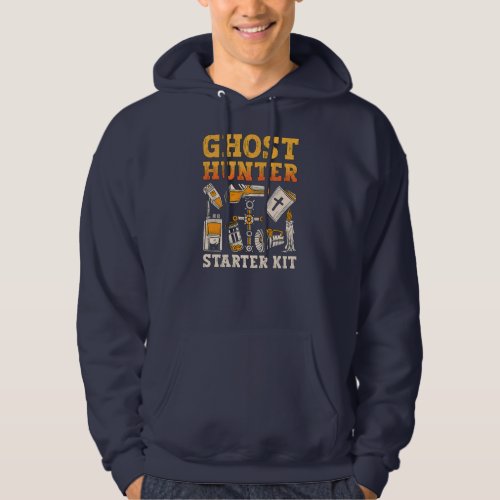 Ghost Hunter Starter Kit Paranormal Hunting Ghost Hoodie