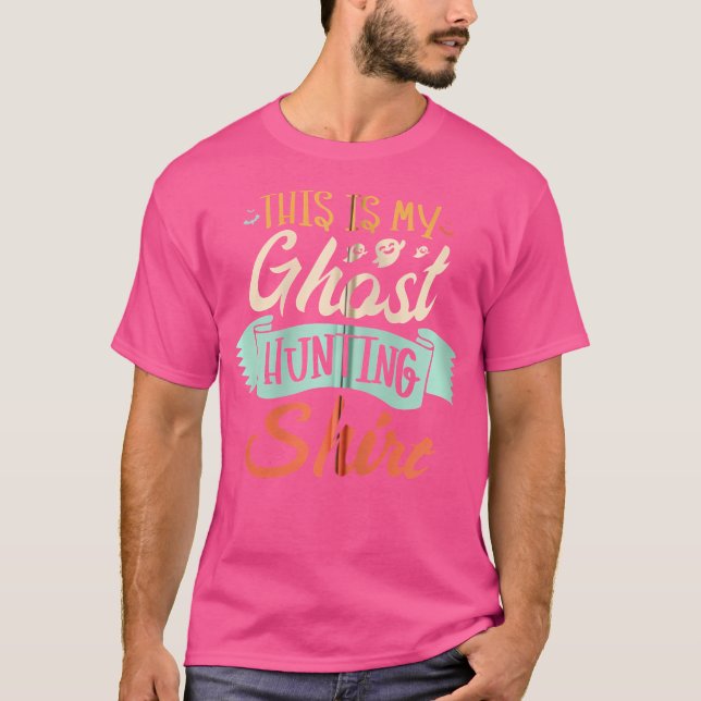 Ghost Hunter Zip T-Shirt (Front)