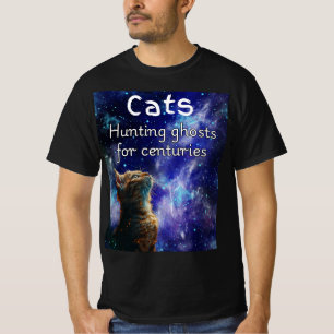 Ghost Hunting Cat T-Shirt