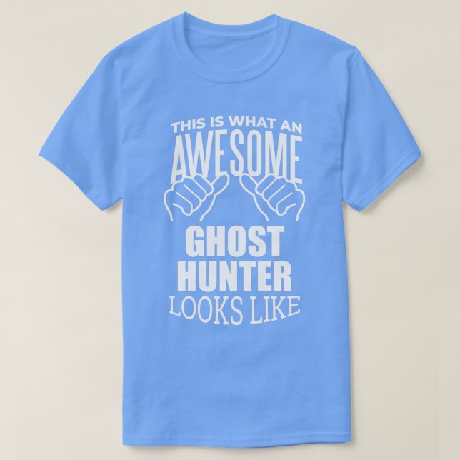 Ghost Hunting Funny Gift Design for Women Classic  T-Shirt (Design Front)
