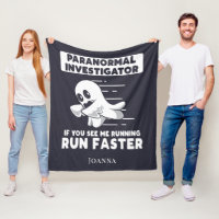 Ghost Hunting Paranormal Investigator Run Faster