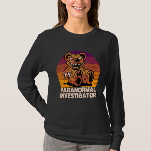 Ghost Hunting Paranormal Investigator T_Shirt