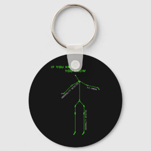 Ghost Hunting Sls Camera Stick Man Novelty Spooky  Keychain