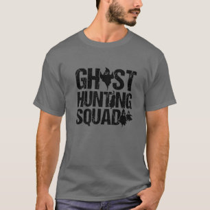 Ghost Hunting Squad Paranormal Investigator Ghost T-Shirt