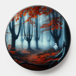 Ghost in the Autumn woods PopSocket