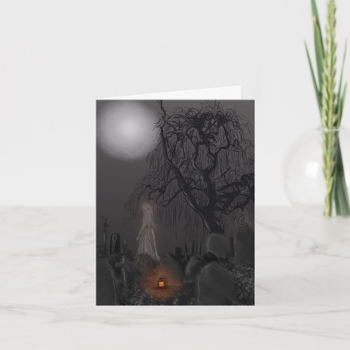 Ghost in the Graveyard Card