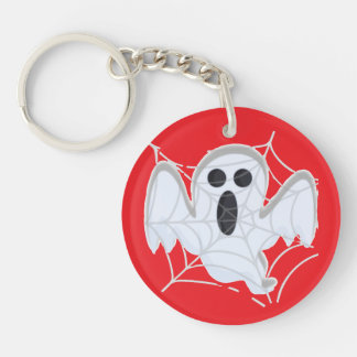 Ghost in the spiderweb keychain