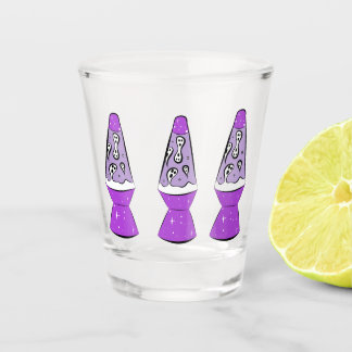 Ghost Lava Lamp Shot Glass