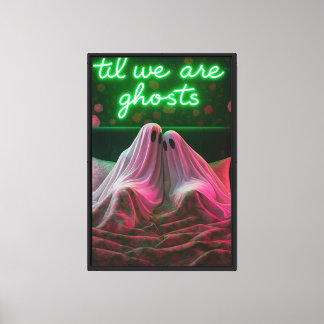 Ghost Love Scene Canvas Print
