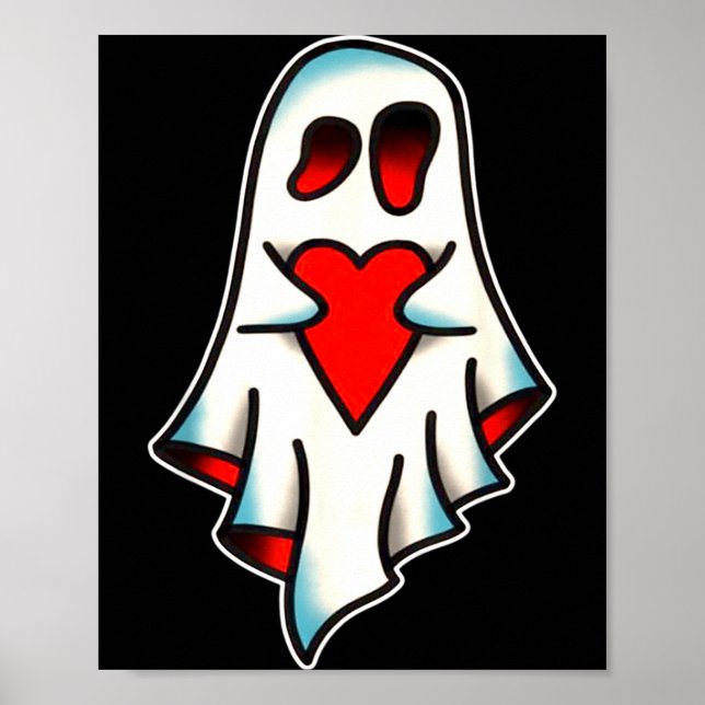 Ghost Lover Heart  Poster (Front)