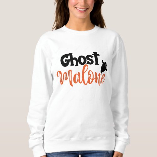 Ghost Malone Sweatshirt Crewneck  Post Malone