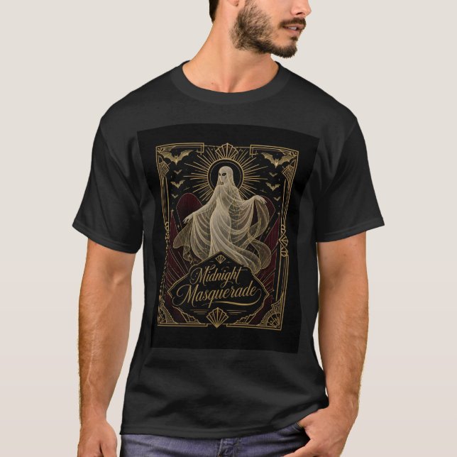 Ghost Midnight Masquerade T-Shirt (Front)