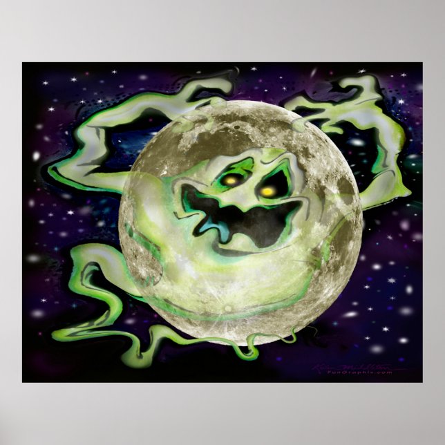 Ghost Moon Poster (Front)