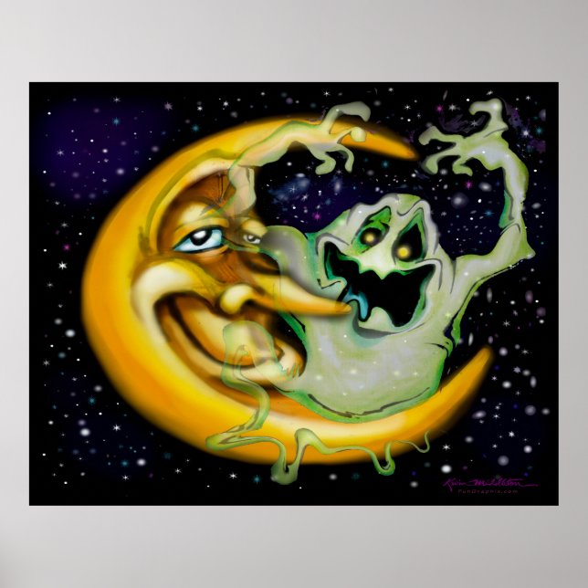 Ghost Moon Poster (Front)