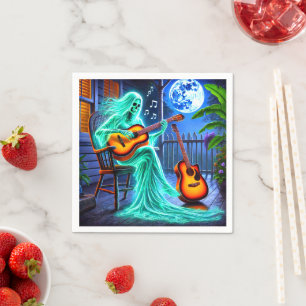 Ghost Musician  Napkins