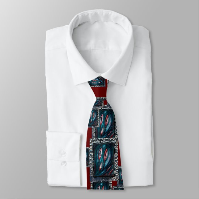 Ghost Neck Tie (Tied)