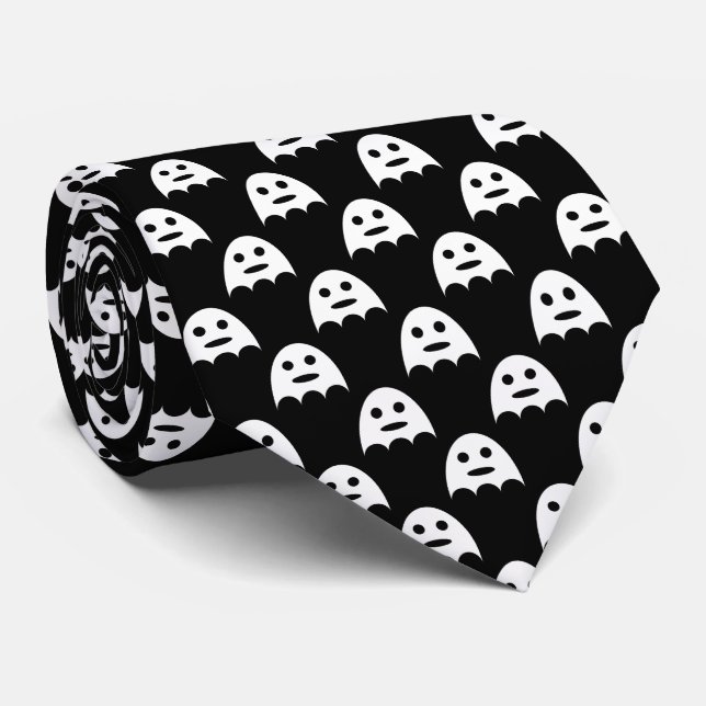 Ghost Neck Tie (Rolled)