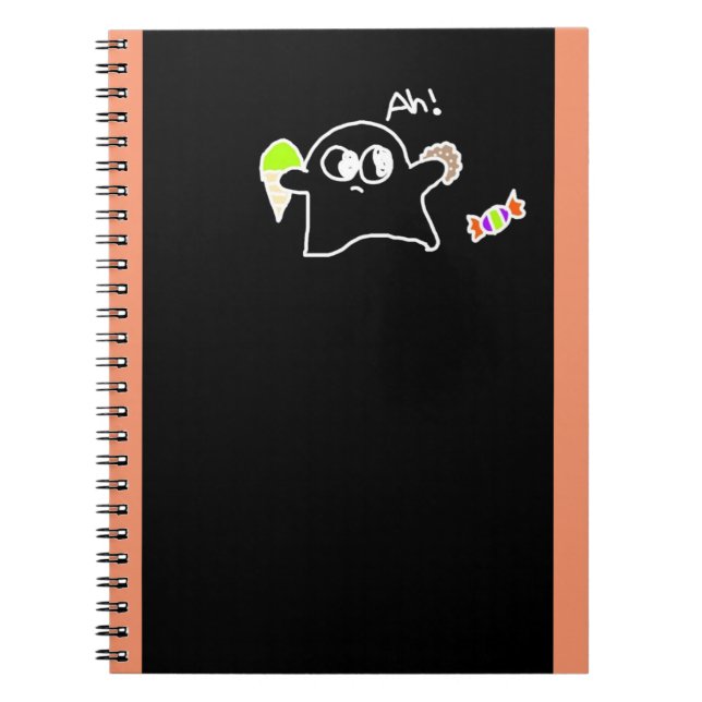 ghost note notebook (Front)