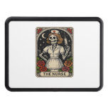 Ghost Nurse  Spookily Caring and Whimsically Haunt Hitch Cover