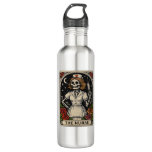 Ghost Nurse  Spookily Caring and Whimsically Haunt Stainless Steel Water Bottle