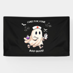 Ghost Nurse with Magical Potion – Cure for Your Bo Banner