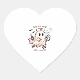 Ghost Nurse with Magical Potion � Cure for Your Bo Heart Sticker